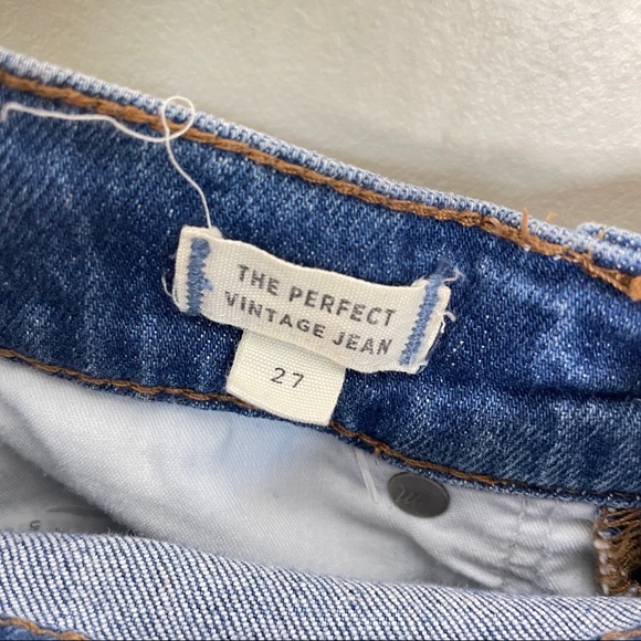 MADEWELL The Perfect Vintage Jean Parnell Wash Comfort Stretch {JJ38} - Picture 4 of 6